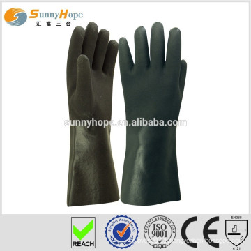 Sunnyhope PVC sandy finish worker gloves